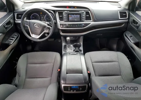 2018 Toyota Highlander Le from USA, damaged, VIN 5TDZARFH8JS037267